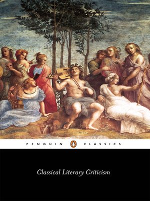 Classical Literary Criticism - ebook